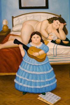費爾南多 博特羅 Fernando Botero painting 費爾南多 博特羅 Fernando Botero painting